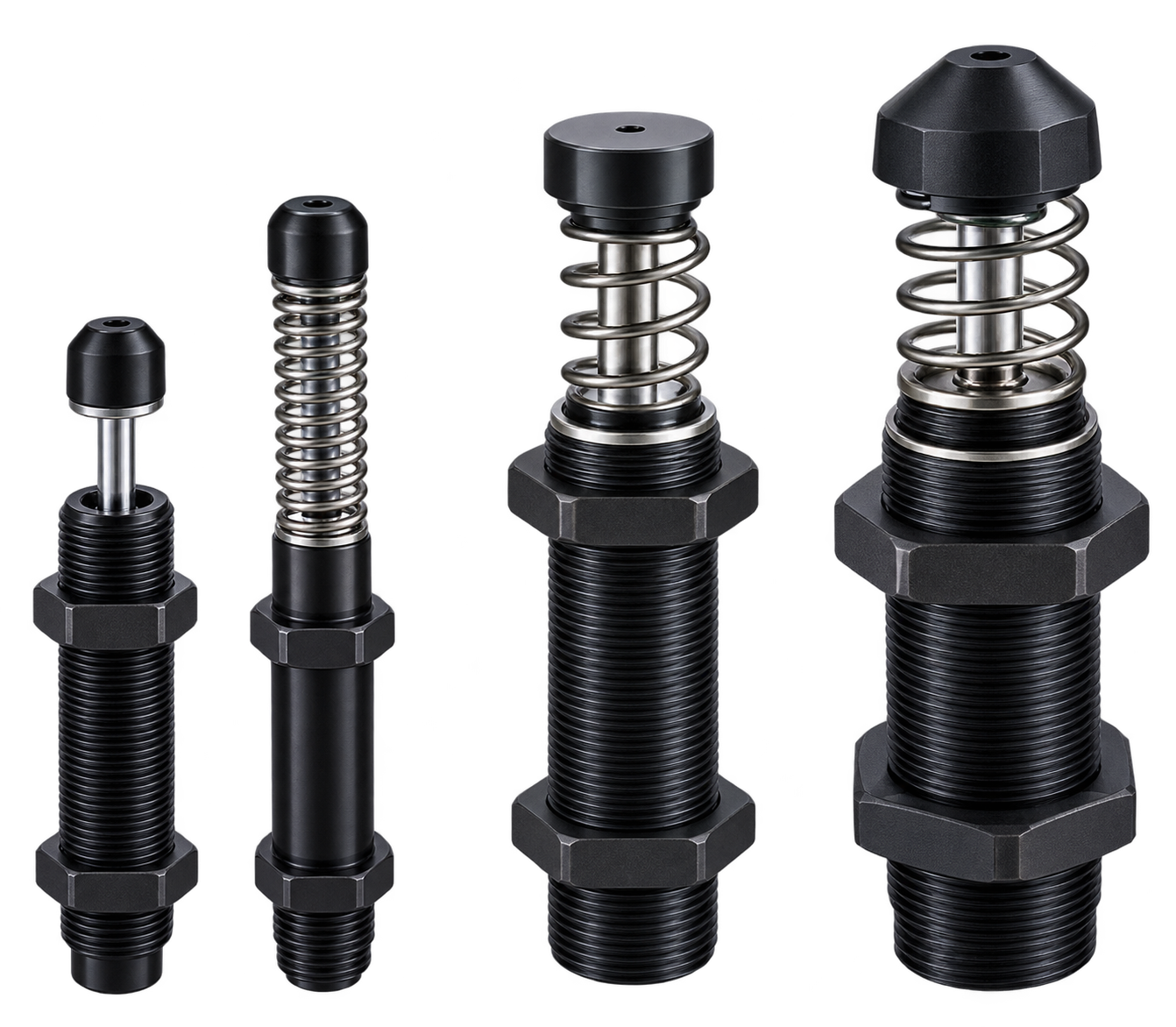 Hydraulic shock absorber family: AC25 - AC64 Series